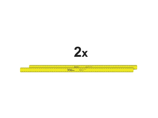 Sintron Magnetlineal Maßband 60 cm 2er Set