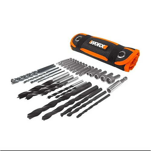 WORX Zubehörset, »PowerShare«, Stahl, schwarz
