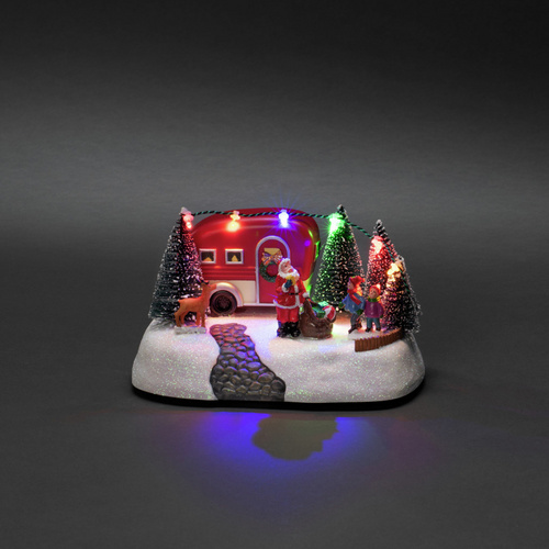 Konstsmide LED-Dekoration, Wohnwagen, Batteriebetrieb, bunt Bild 2