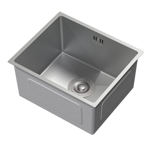 ML-Design Spülbecken Edelstahl 34x40 cm Rechteckig 1 Becken Klein mit Siphon