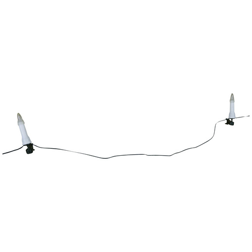 Konstsmide LED-Weihnachtsbaumkette, warmweiß, Netzbetrieb, Kabellänge: 5 m - gruen