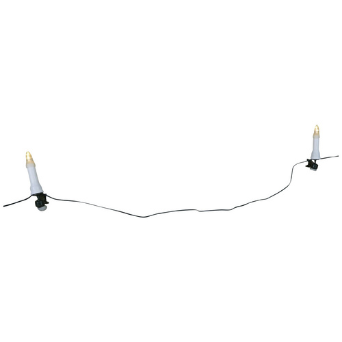 Konstsmide LED-Weihnachtsbaumkette, warmweiß, Netzbetrieb, Kabellänge: 5 m - gruen Bild 4