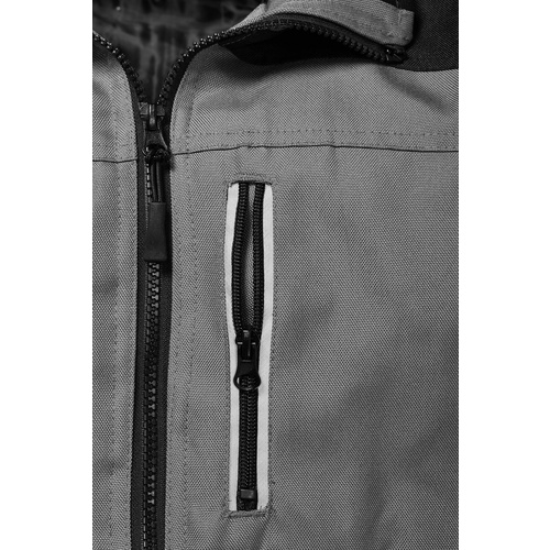 safety and more Blouson, grau/schwarz, Polyester, Gr. XXXL Bild 5