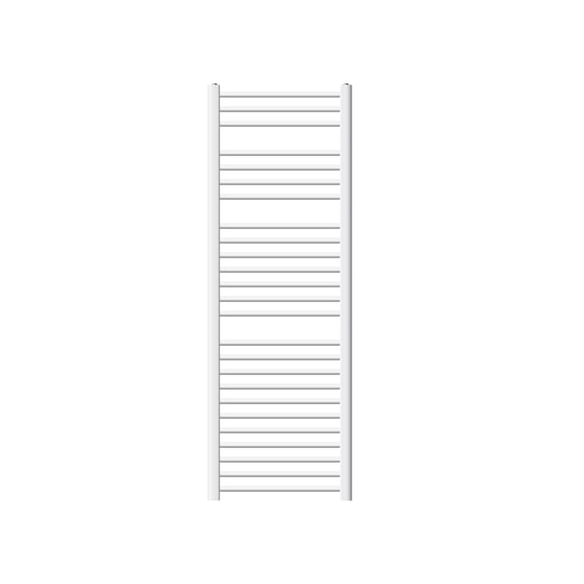 LuxeBath Badheizkörper 500 x 1500 mm Weiß Gerade mit Seitenanschluss