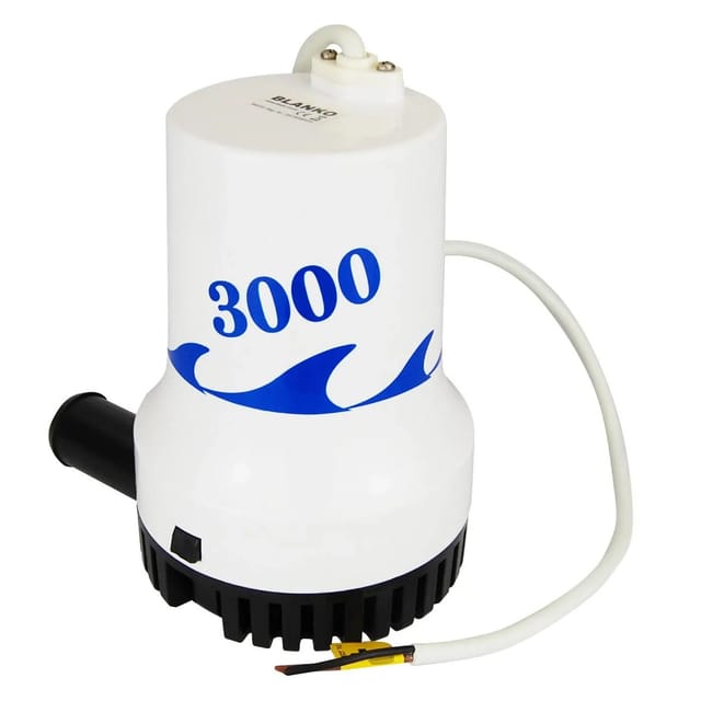 Blanko Lenzpumpe Marine 3000GPH 12600,/h 4 Meter 12 V