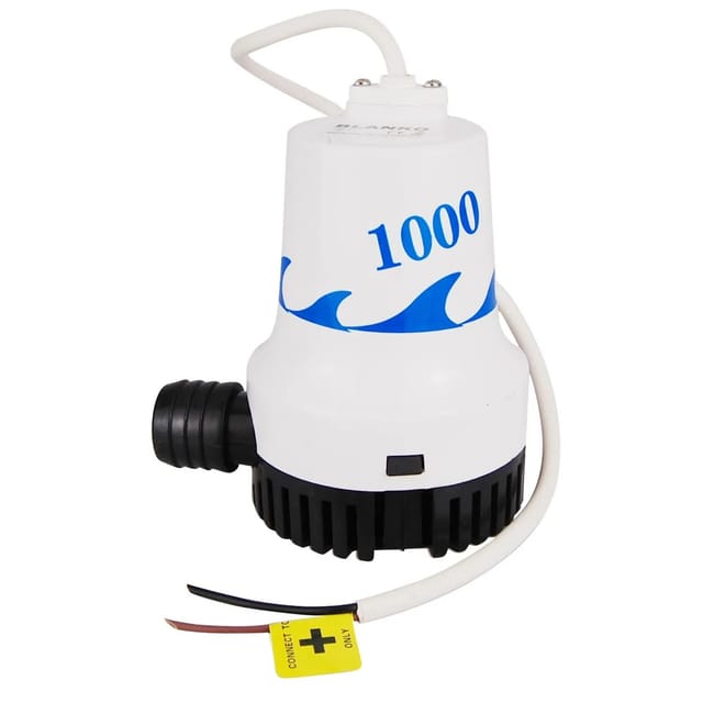 Blanko Lenzpumpe Marine 1000GPH 4200,/h 4 Meter 12 V