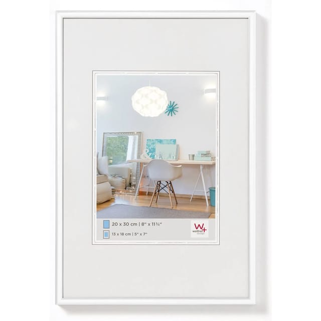 walther design New Lifestyle Kunststoff Bilderrahmen 61x91,5 cm KV691W