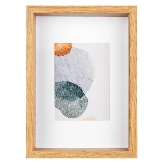 walther design Shape 3D FSC-Holzrahmen 21x297cm Eiche HNX130E