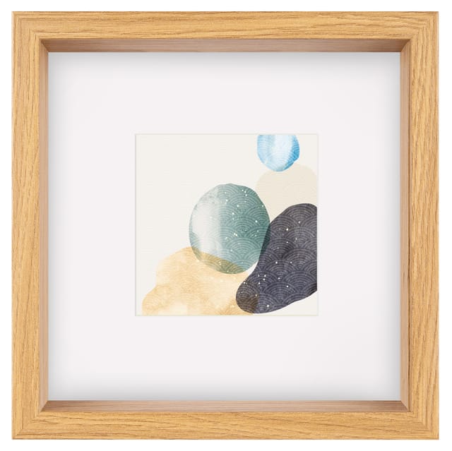 walther design Shape 3D FSC-Holzrahmen 25x25 cm Eiche HNX525E