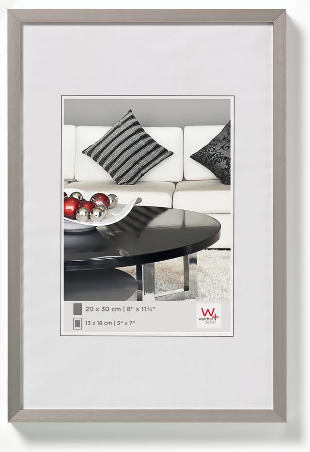 walther design Chair Aluminium Bilderrahmen Stahl 50x70 cm AJ070D