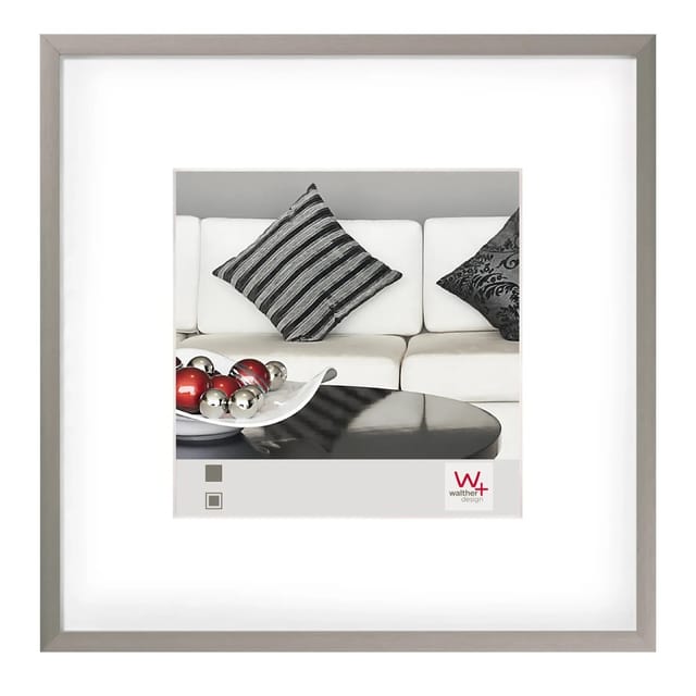 walther design Chair Aluminium Bilderrahmen Stahl 20x20 cm AJ220D