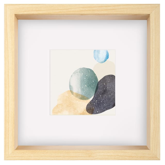 walther design Shape 3D FSC-Holzrahmen 25x25 cm Birke HNX525H
