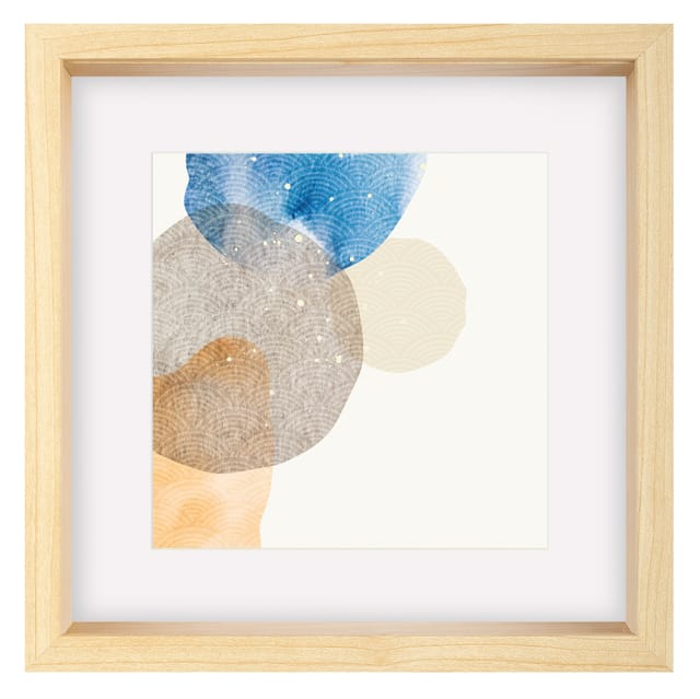 walther design Shape 3D FSC-Holzrahmen 40x40 cm Birke HNX440H