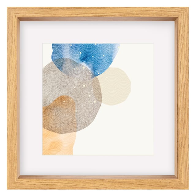 walther design Shape 3D FSC-Holzrahmen 40x40 cm Eiche HNX440E