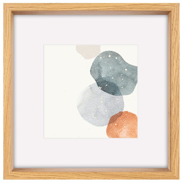 walther design Shape 3D FSC-Holzrahmen 50x50 cm Eiche HNX550E