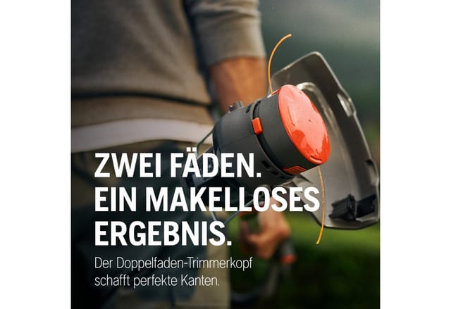 Husqvarna Akku-Rasentrimmer Aspire T28-P4A 2P inkl. 4,0 Ah Akku & Ladegrät
