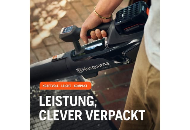 Husqvarna Akku-Laubbläser Aspire B8X-P4A inkl. Akku & Ladegerät