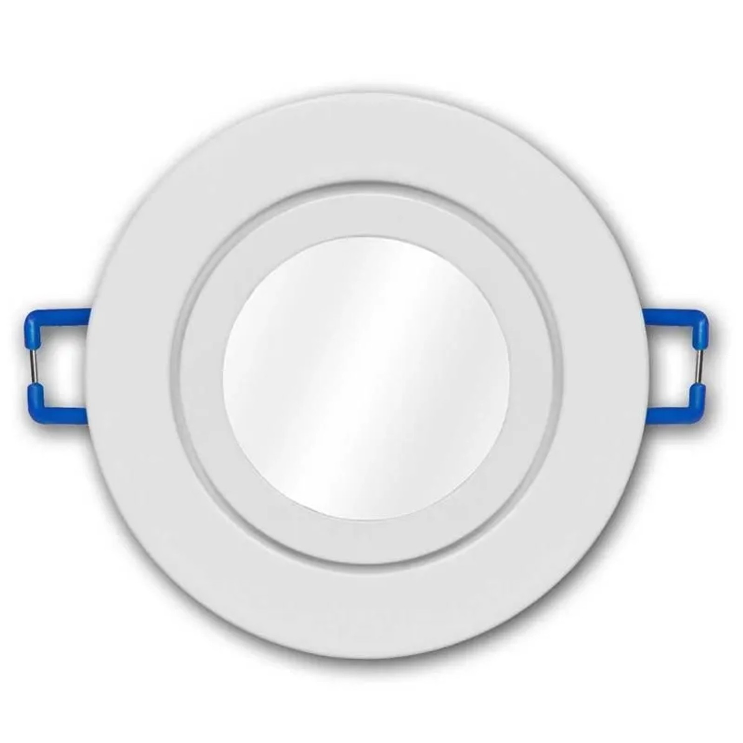 McShine Einbaurahmen DL-54 IP44 Weiß Lackiert Rund Ø60mm