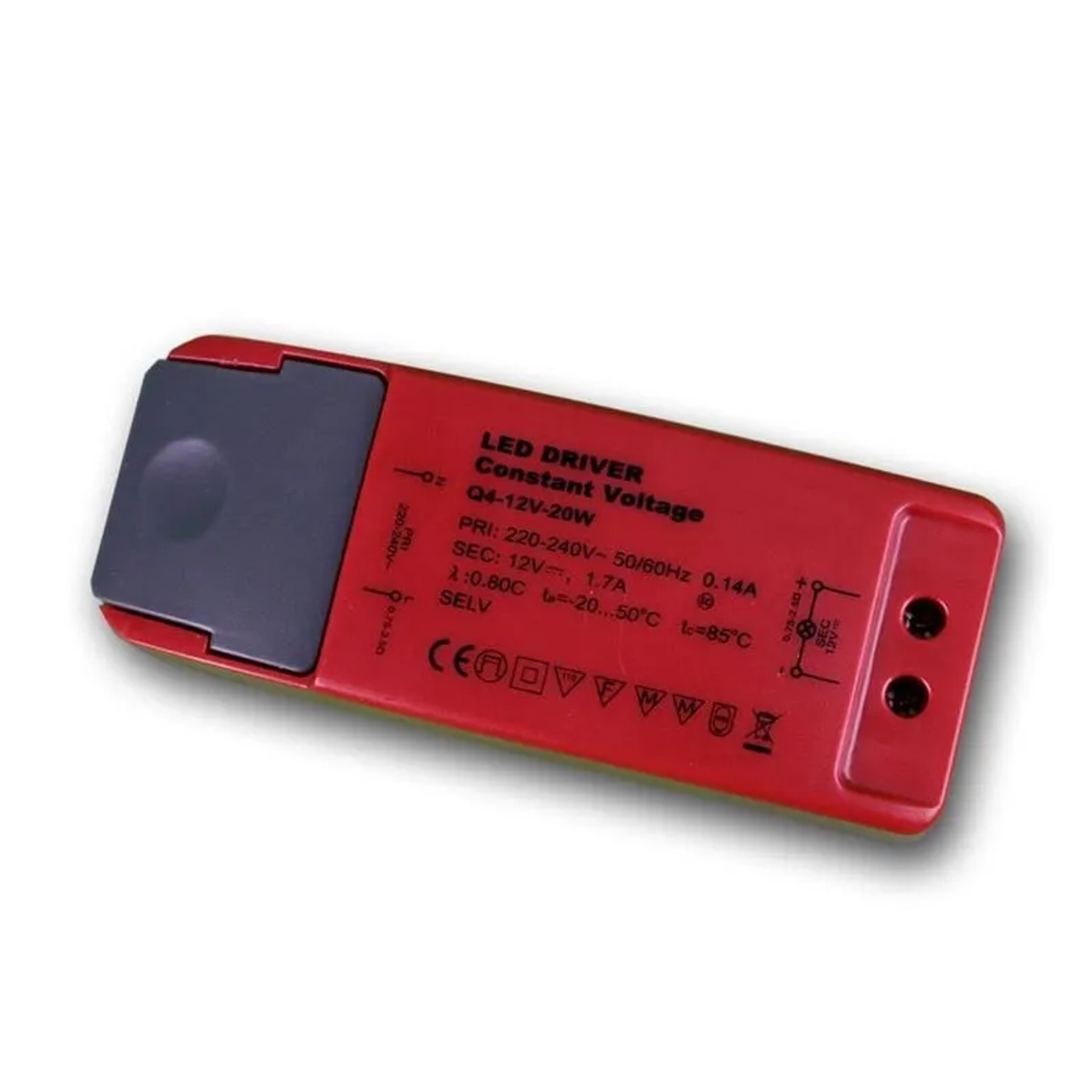 world-trading-net LED Transformator 12V DC 17A 20W EVG Trafo