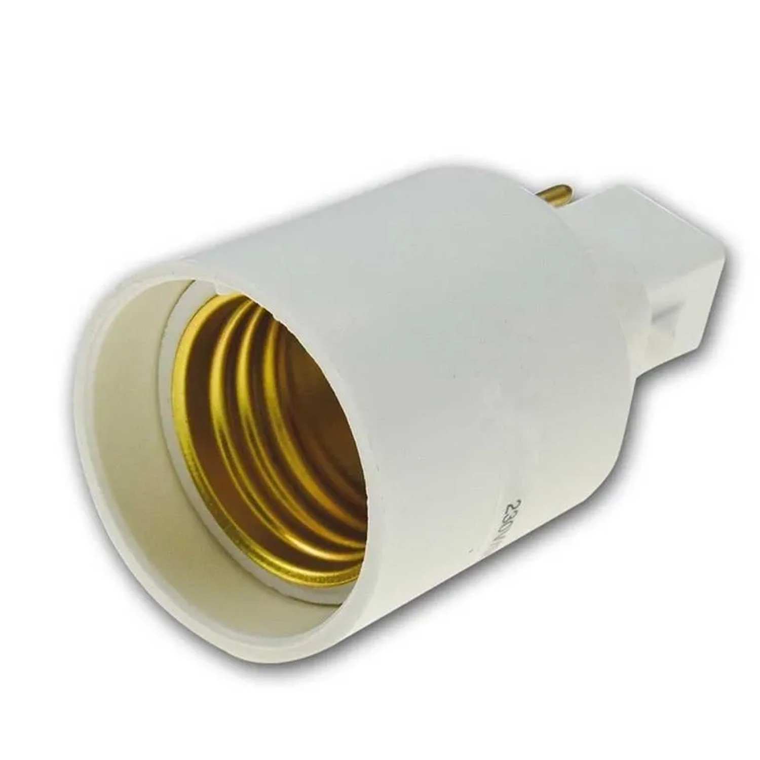 ChiliTec Lampensockel Adapter E27 Birne in G24 Fassung