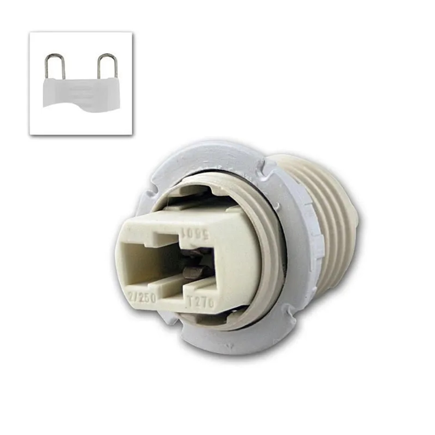 EGB Hochvolt-Fassung G9 Steckklemmen Ø 208mm