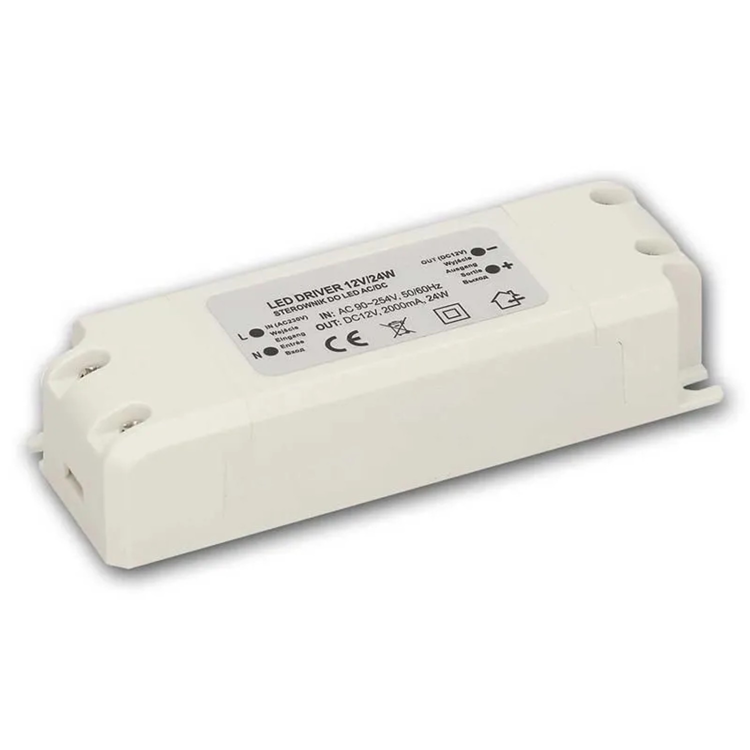 world-trading-net LED Transformator WTN-D24 0-24W 12V 120x28x42mm