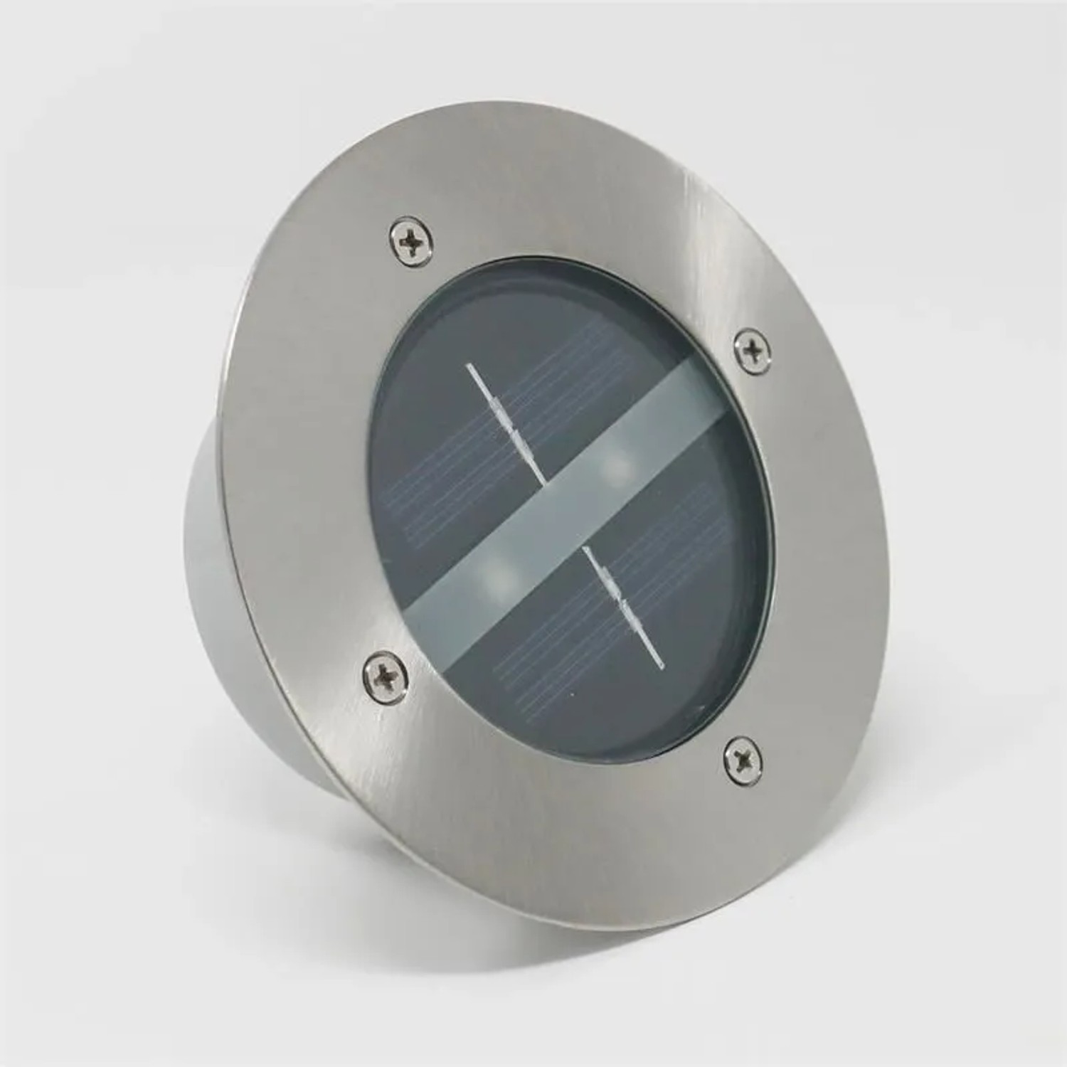Star Trading Solar Boden-Spotlight DECKLIGHT Rund LED Warmweiß