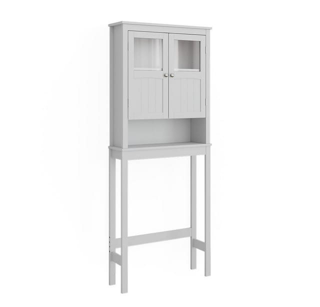 Vicco Toilettenschrank Bianco Weiß 69 x 171 cm