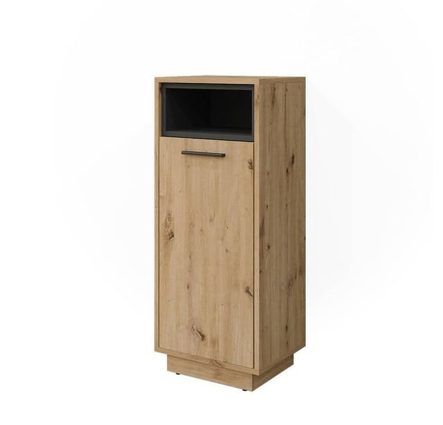 Vicco Midischrank Beatrice Eiche/Anthrazit 38 x 93 cm