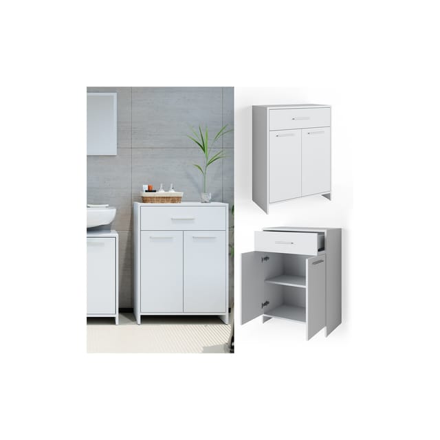 Vicco Midischrank Kiko Weiß 60 x 80 cm