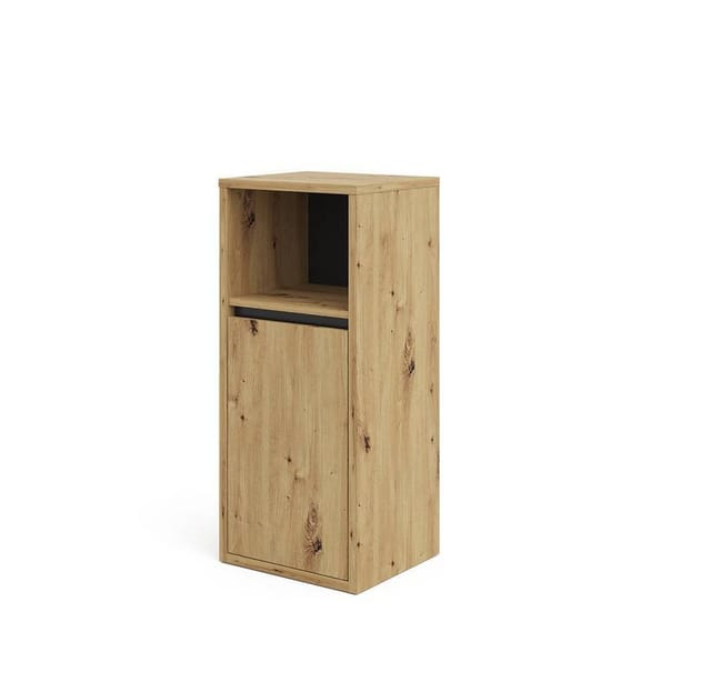 Vicco Midischrank Viola Goldkraft Eiche/Anthrazit 38 x 80 cm