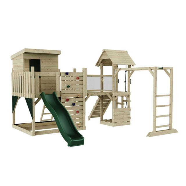 OutdoorToys Spielturm Joost Dunkelgrün