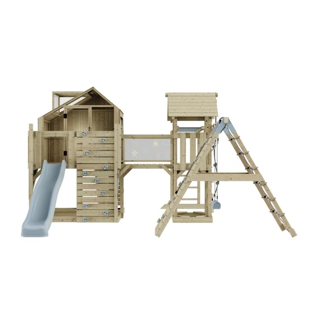 OutdoorToys Spielturm Bo mit Kinderschaukel Eisblau