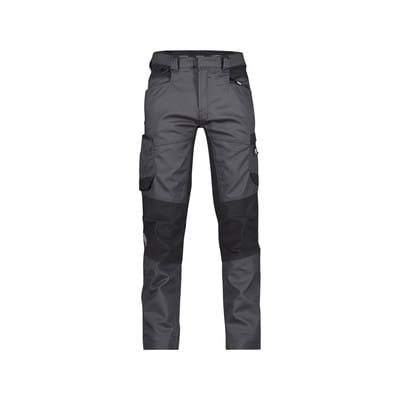 Helix Arbeitshose mit Stretch, anthrazit/schwarz, Schrittlänge Minus, Größe 52