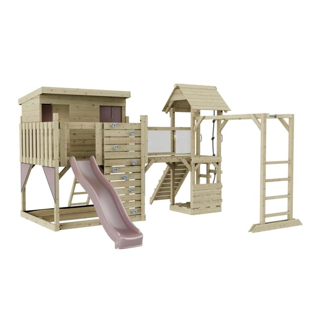 OutdoorToys Spielturm Isak Altrosa
