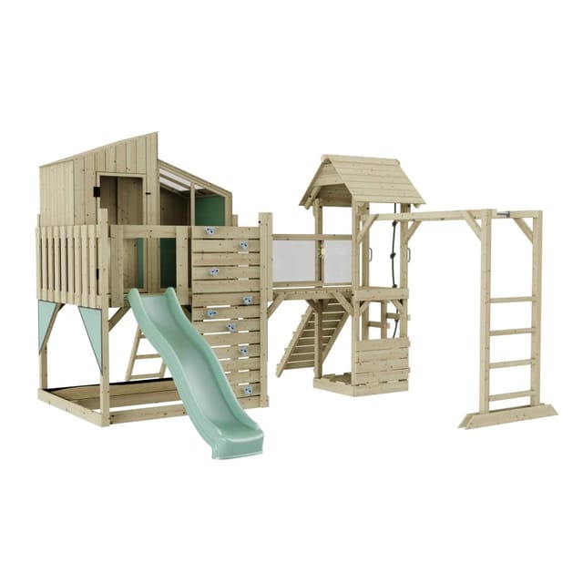 OutdoorToys Spielturm Ludvig Mintgrün