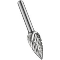 Frässtift - Spitzbogen unbeschichtet Zylinderschaft, ø9.6mm P7139.6X6.0 Bild 2