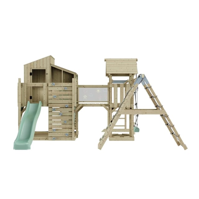 OutdoorToys Spielturm Tammo mit Kinderschaukel Mintgrün