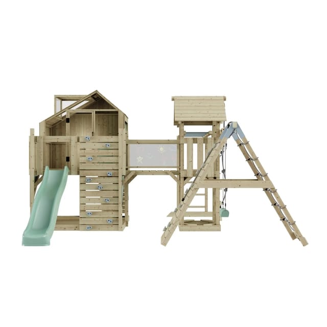 OutdoorToys Spielturm Bo mit Kinderschaukel Mintgrün