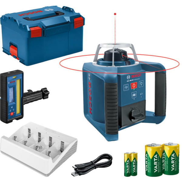 Rotationslaser GRL 300 HV + LR 45 in L-BOXX