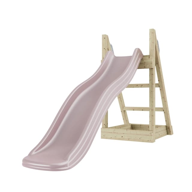 OutdoorToys Rutsche Gecko 175cm Altrosa