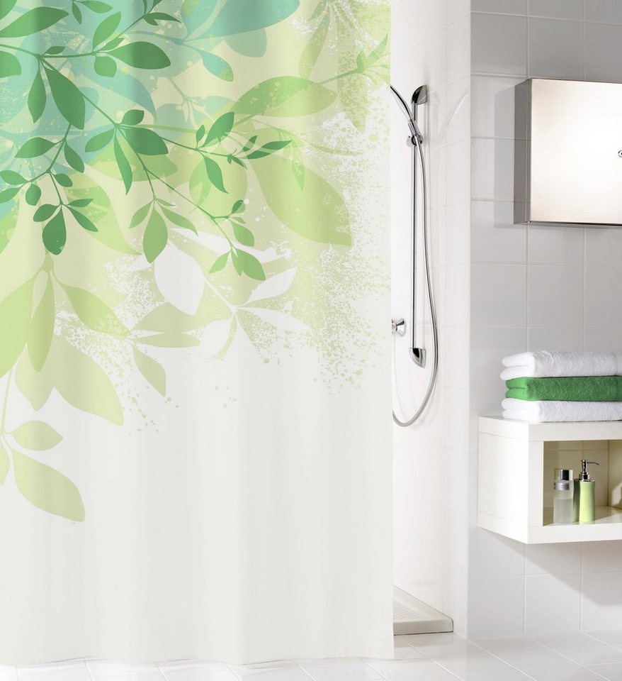 Kleine Wolke Duschvorhang Floresta Breite 240 cm (1-tlg), mit Beschwerungsband