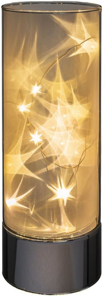 Creativ light LED-Leuchte Weihnachtsdeko (1 St), mit silberfarbener Basis Bild 2