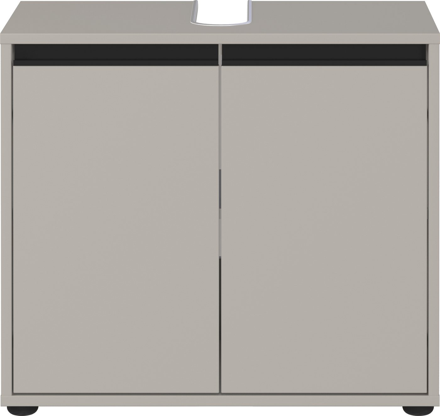 GERMANIA Waschbeckenunterschrank Lemont mit Siphonausschnitt