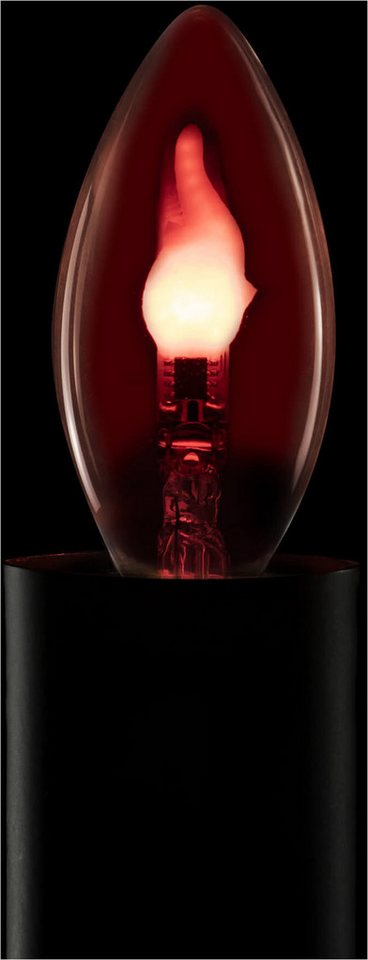SEGULA LED-Filament LED Kerze rot, E14, E14, 1 St., Extra-Warmweiß