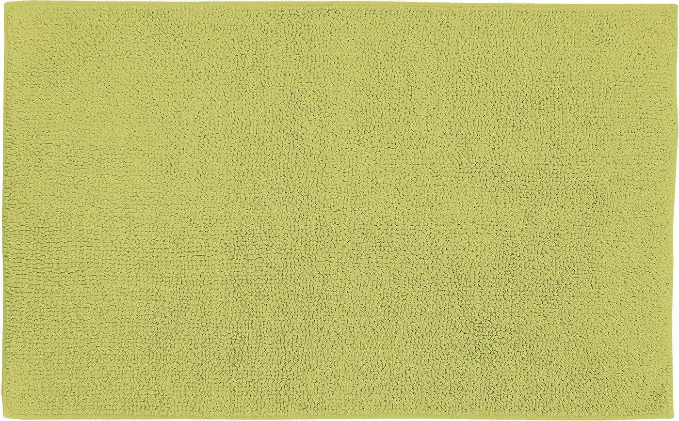 Kleine Wolke Badematte »Chrissy«, Badvorleger, Badezimmer Teppich, Höhe 12 mm, beidseitig nutzbar, fußbodenheizungsgeeignet, Baumwolle, rechteckig, Badteppich, Uni Farben Bild 3