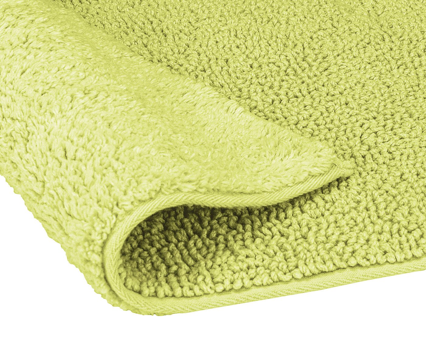 Kleine Wolke Badematte »Chrissy«, Badvorleger, Badezimmer Teppich, Höhe 12 mm, beidseitig nutzbar, fußbodenheizungsgeeignet, Baumwolle, rechteckig, Badteppich, Uni Farben Bild 4