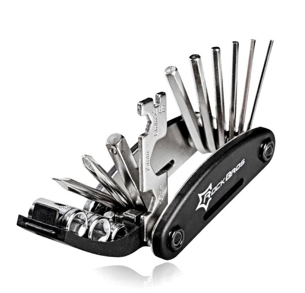 ROCKBROS Multitool GJ1601, (Einzelgerät, 1x Multitool), 16 Funktionen in 1 Tool, kompakt & robust Bild 4