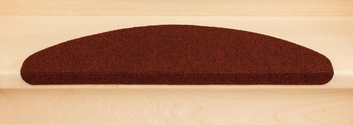 Metzker® Stufenmatte Stufenmatten Ramon MW Halbrund Einzeln und SparSet´s, halbrund, Höhe: 2 mm, 14 Stück im Set - Bordeaux Bild 3