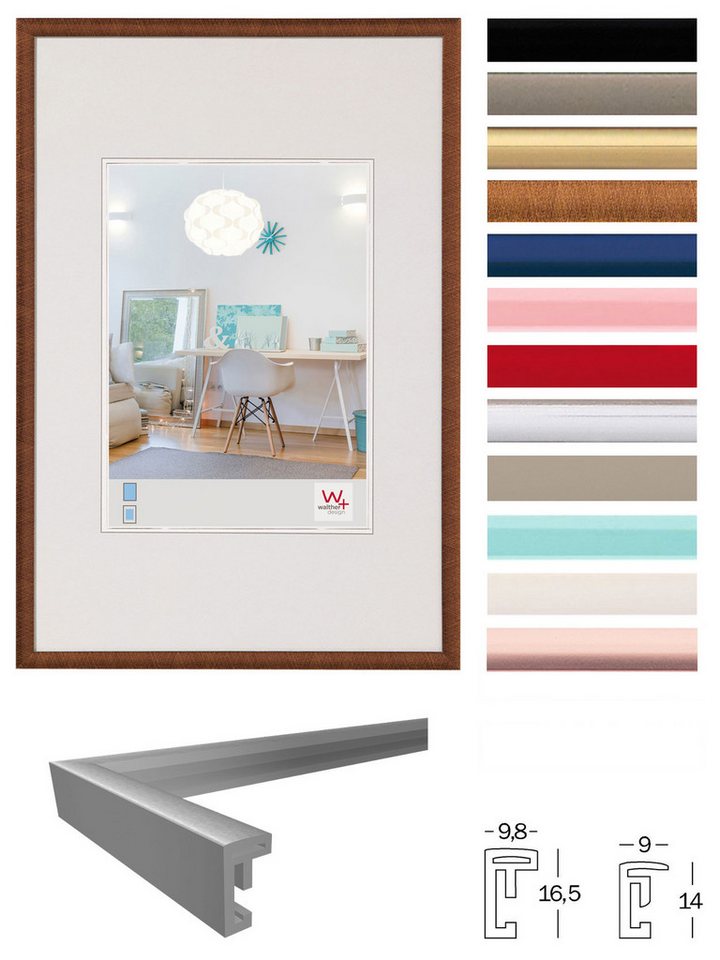 Walther Design Bilderrahmen Kunststoffrahmen New Lifestyle